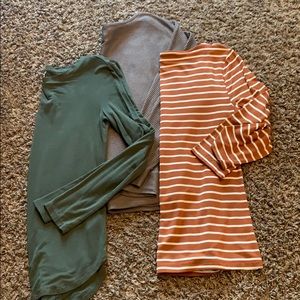 Bundle of Three Long Sleeve Shirts